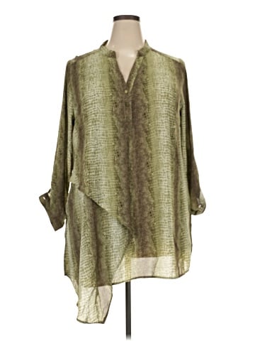 NY Collection 3/4 Sleeve Blouse (view 1)