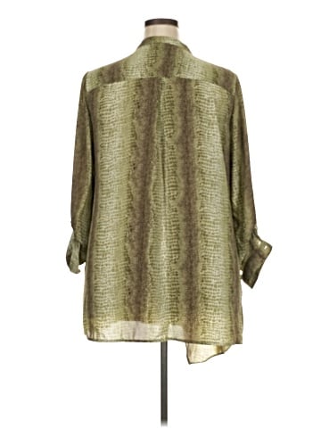 NY Collection 3/4 Sleeve Blouse (view 2)