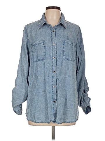 Doe & Rae Long Sleeve Button-Down Shirt (view 1)