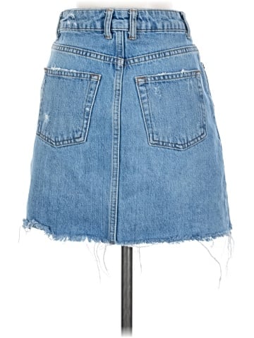 Topshop Denim Skirt (view 2)