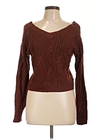 Pink Rose Pullover Sweater (view 1)