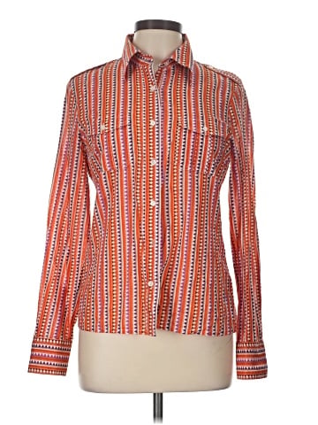Tory Burch Long Sleeve Button-Down Shirt (view 1)