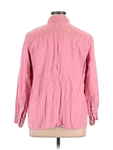 Lauren by Ralph Lauren Long Sleeve Button-Down Shirt (view 2)
