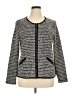 Roz & Ali Stripes Gray Jacket Size XL - photo 1