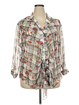 Rachel Roy 3/4 Sleeve Blouse (view 1)