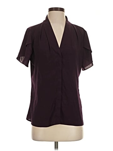 Calvin Klein Short Sleeve Blouse (view 1)