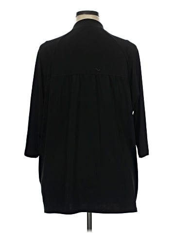 Ulla Popken 3/4 Sleeve Blouse (view 2)