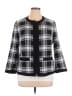Kasper Plaid Black Blazer Size 14 - photo 1