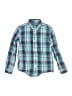 Cinch Plaid Blue Long Sleeve Button-Down Shirt Size S (kids) - photo 1