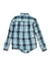 Cinch Plaid Blue Long Sleeve Button-Down Shirt Size S (kids) - photo 2
