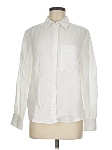 MNG Long Sleeve Button-Down Shirt (view 1)