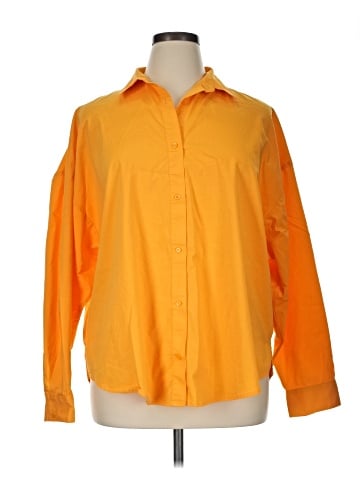 Express Long Sleeve Button-Down Shirt (view 1)