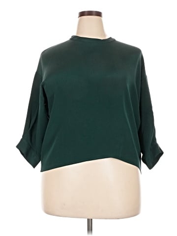 Rachel Comey 3/4 Sleeve Silk Top (view 1)