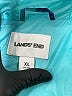 Lands' End 100% Polyester Print Blue Snow Jacket Size 14 - 16 - photo 3