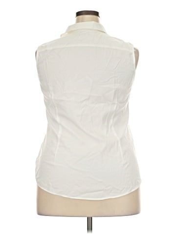Talbots Sleeveless Button-Down Shirt (view 2)