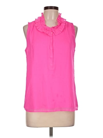 J.Crew Sleeveless Silk Top (view 1)