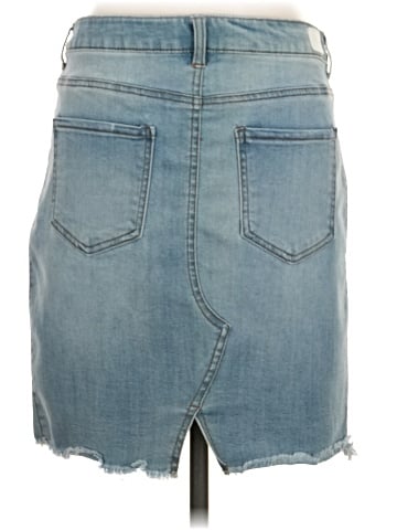 Celebrity Pink Denim Skirt (view 2)