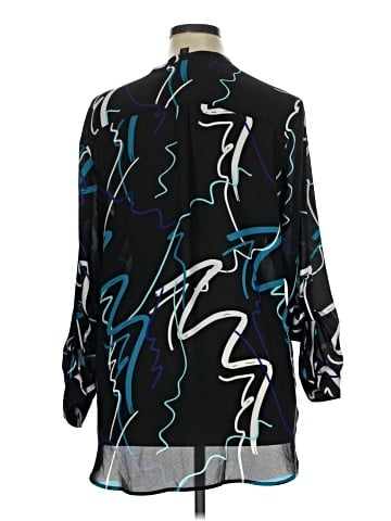 Worthington Long Sleeve Blouse (view 2)