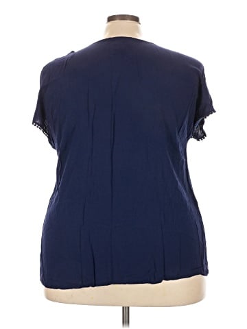 St. John's Bay Short Sleeve Blouse (view 2)