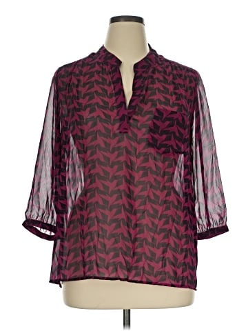 Pleione 3/4 Sleeve Blouse (view 1)