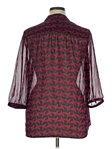 Pleione 3/4 Sleeve Blouse (view 2)