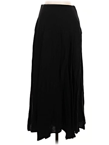 Madewell Circle Midi Skirt in Cr&ecirc;pe de Chine (view 1)