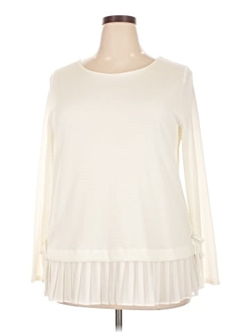 Lauren Conrad Long Sleeve Blouse (view 1)