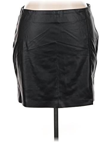 Topshop Faux Leather Skirt (view 1)