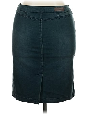 Kenneth Cole REACTION Denim Skirt (view 2)