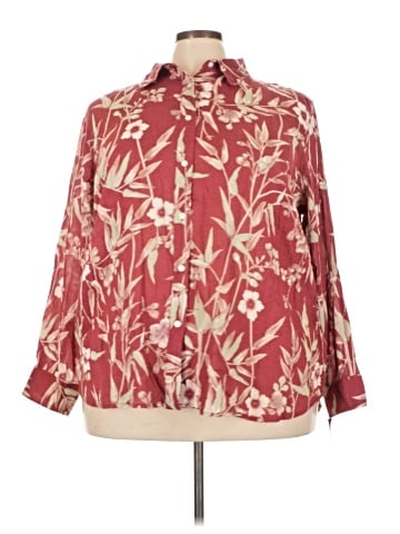 Chaps Long Sleeve Blouse (view 1)