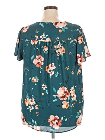 Torrid Short Sleeve Blouse (view 2)