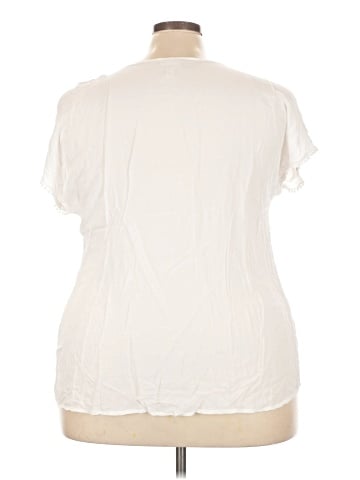 St. John's Bay Short Sleeve Blouse (view 2)