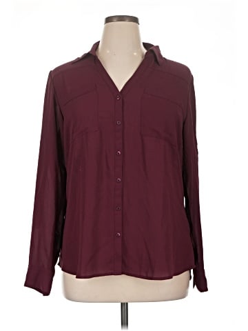Express Outlet Long Sleeve Blouse (view 1)