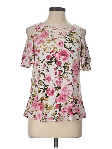 Discreet Short Sleeve Blouse (view 1)