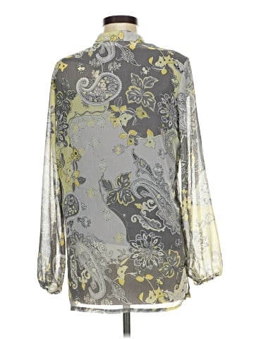 Susan Graver Long Sleeve Blouse (view 2)