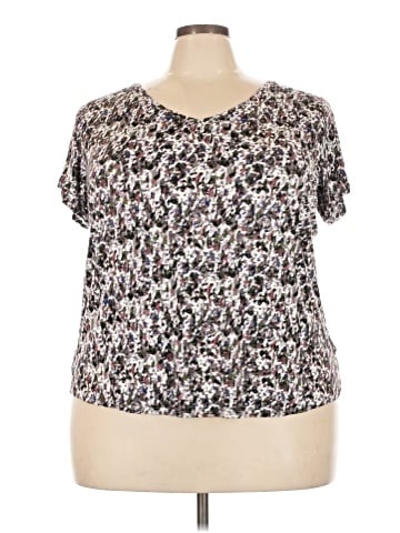 Simply Vera Vera Wang Short Sleeve Top (view 1)