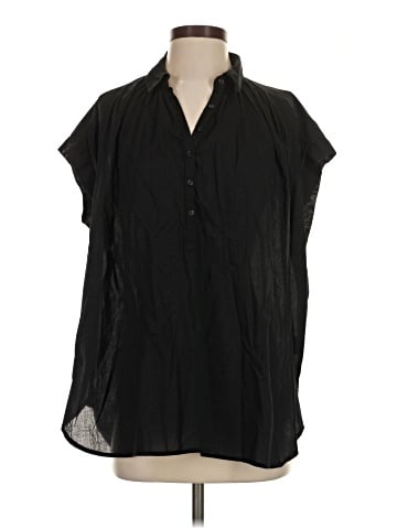 Nili Lotan Short Sleeve Blouse (view 1)