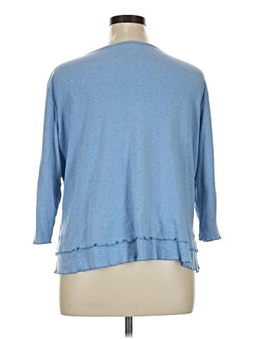 BEDFORD FAIR lifestyles 3/4 Sleeve Top (view 2)
