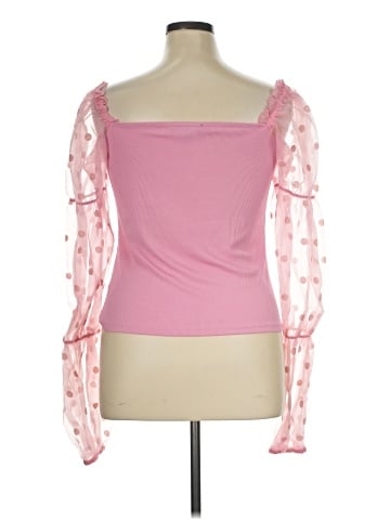 ELOQUII Long Sleeve Blouse (view 2)