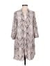 Apt. 9 100% Polyester Silver Kimono Size S - photo 1