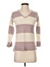St. John Stripes Pink Tan Pullover Sweater Size S - photo 1