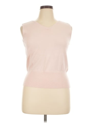 Casual Corner Sleeveless T-Shirt (view 1)