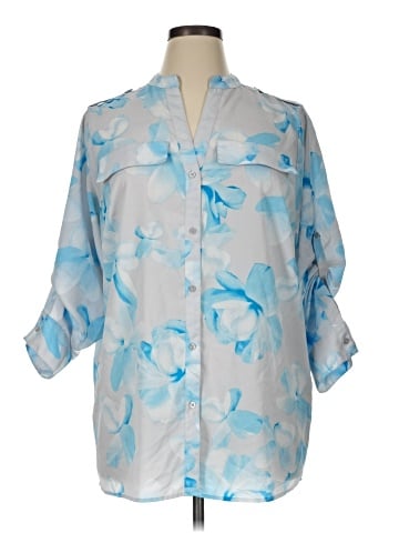 Calvin Klein 3/4 Sleeve Blouse (view 1)