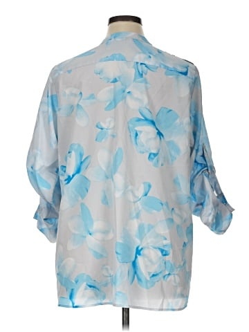Calvin Klein 3/4 Sleeve Blouse (view 2)