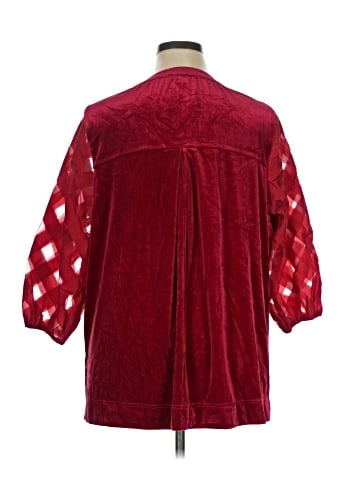 Umgee 3/4 Sleeve Blouse (view 2)