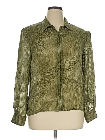 Carlisle Long Sleeve Silk Top (view 1)