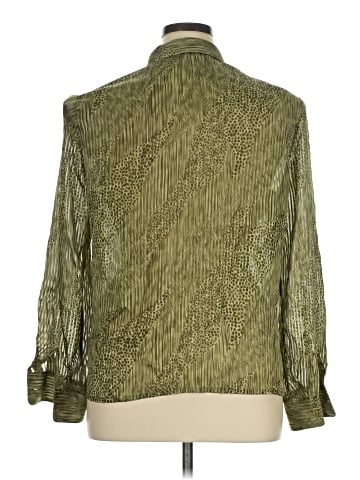 Carlisle Long Sleeve Silk Top (view 2)