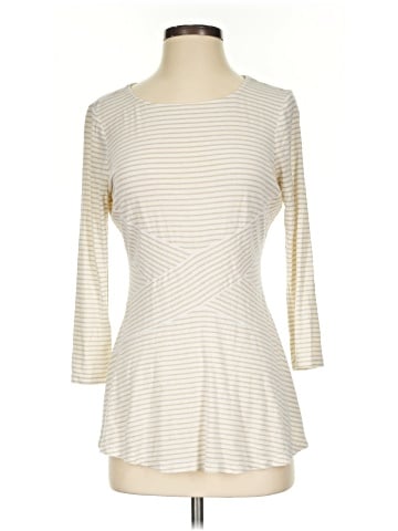 Beige by ECI 3/4 Sleeve Top (view 1)