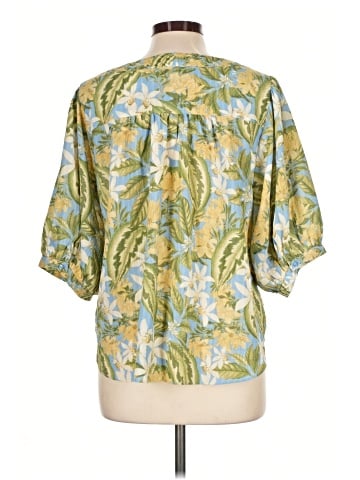 Rose + Olive 3/4 Sleeve Blouse (view 2)