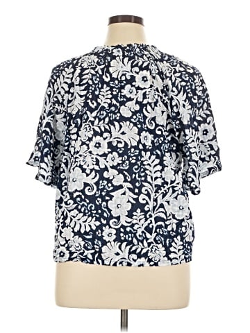 Ann Taylor LOFT Short Sleeve Blouse (view 2)